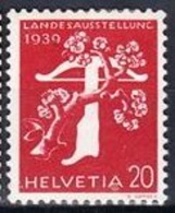 Schweiz Suisse 1939: RM MIT NUMMER O5035 LANDESAUSSTELLUNG Zu 230yR.01 Mi 346yR * MLH (Zu CHF 30.00 - 50%) - Coil Stamps