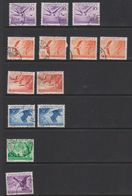 Liechtenstein 1939 Airmail / Flugpost 13v Used (39552D) - Air Post