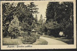 Delcampe - ARGENTA (FE) - GIARDINO PUBBLICO - FORMATO PICCOLO - FOTOSETA - NUOVA - Schulen