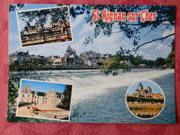 Delcampe - Dep 41 , Cpm ST AIGNAN Sur CHER , Multivues , 3 CP 80 0779 (M03.641) - Saint Aignan