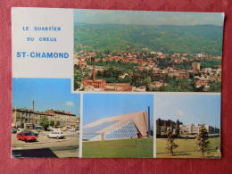 Delcampe - Dep 42 , Cpm  ST CHAMOND-IZIEUX , Le Quartier Du CREUX   , Multivues , 2270 (M03.651) - Saint Chamond