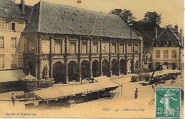 Delcampe - GRAY - ( 70 ) - Hotel De Ville - Gray