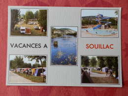 Delcampe - Dep 46 , Cpm Vacances à SOUILLAC , Multivues , Ses Campings (M03.689) - Souillac