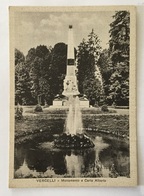 Delcampe - VERCELLI MONUMENTO A CARLO ALBERTO - NV FG - Vercelli