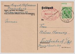 1945, Bedarfs-Teil-Frankatur " Bamberg "  , #a739 - Cartas & Documentos