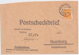 1945, 6 Pfg. Postscheck-Bf.  , #a741 - Cartas & Documentos