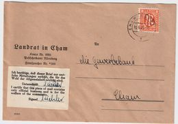 1945, Nr. 5 X, Mit Zulass.-Zettel!  , #a743 - Cartas & Documentos