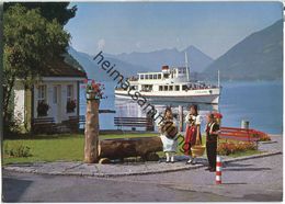 Delcampe - Iseltwald Am Brienzersee - MS Interlaken - Verlag H. Steinhauer Interlaken - Brienz
