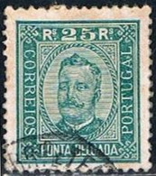 Ponta Delgada, 1892/3, # 5 Dent. 11 1/2, Used - Ponta Delgada