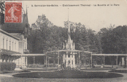 Delcampe - Sermaize Les Bains 51 - Thermalisme - Buvette Et Parc - 1909 - Sermaize-les-Bains