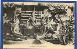 Delcampe - CPA Laos Types Raquez Asie Non Circulé Scène Du Ramayana - Laos