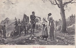 Delcampe - CARTE LIEUTENANT BOGE DU 38 EME REGIMENT D ARTILLERIE / VIVE LA FRANCE - Regimente