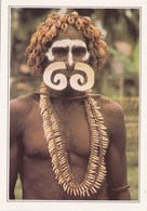 Delcampe - PAPOUASIE NOUVELLE GUINEE  GUERRIER ASMAT (dil387) - Papua-Neuguinea