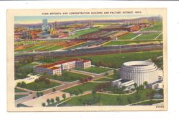 USA - MICHIGAN - DETROIT, FORD Rotunda & Factory, 1950 - Detroit