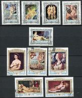 Delcampe - (lot 18) Oman Ob - Tableaux De Nus - - Oman