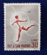 SAINT MARIN Lancer Du Disque, Olympic Games Olympics Athletics Athletisme, 1 VALEUR Adherences. - Atletiek