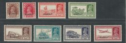Delcampe - KUWAIT 1939 TRANSPORTATION PART STAMP SET SG 36-46 KING GEORGE MNH& MVLH CAT VALUE £152 FRESH - Kuwait