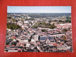 Delcampe - D 27 - Bernay - Eglise Sainte Croix Et Rue Du Générale Leclerc - Bernay