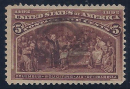 ESTADOS UNIDOS 1893 - Yvert #85 - VFU - Unused Stamps