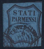 ITALIA 1853/57 - Yvert #2 Gobierno Provisorio - VFU - Parma