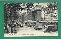 Delcampe - CPA SEINE 13/338 – PARIS, 10ème Arr., Porte Et Boulevard Saint-Martin - Paris (10)