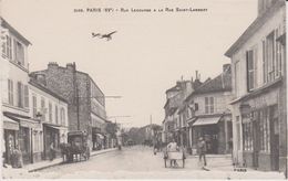Delcampe - Paris : 15 Em : Rue  Lecourbe A La Rue  Saint Sauvuer  ( Avion) - Paris (15)
