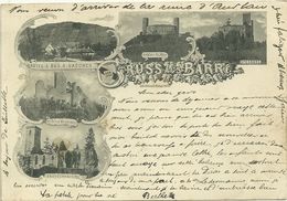 Delcampe - 67 Cpa Gruss Aus BARR Hotel Baecher Landsberg Truttenhausen Andlau Spesbourg 1903 - Barr