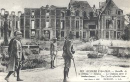 Delcampe - SOMME - 80 -TILLOLOY Près De Roye - Guerre 14 - Ruines Du Château Bombardé - Roye