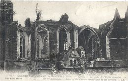 Delcampe - SOMME - 80 -TILLOLOY Près De Roye - Guerre 14 -Restes De L'église - Roye