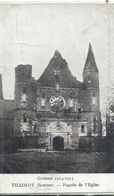 Delcampe - SOMME - 80 -TILLOLOY Près De Roye - Guerre 14 - Façade De L'église - Roye