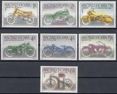 Hungary 1985 - The 100th Anniversary Of Motorcycle - Mi 3798-3804 ** MNH - Motorbikes