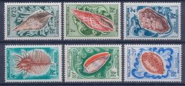 WALLIS ET FUTUNA - 162/167  COQUILLAGES COMPLETE NEUF* MLH COTE 25 EUR - Unused Stamps