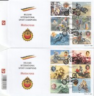 BELGIQUE - FDC - 2004 - MOTOCROSS - Motorbikes