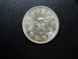 TAÏWAN : 1 YUAN   63 (1974)  Y 536     SUP - Taiwán