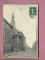 Delcampe - CPA - Ham -Hôtel Dieu Et Rue De Chauny - Ham