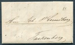 1845 Sweden Goteborg Entire - Falkenberg. - ... - 1855 Prephilately