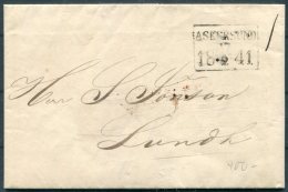 1841 Sweden Entire Askersund - ... - 1855 Prephilately