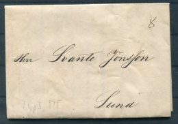 1841 Sweden Entire Goteborg - Lund - ... - 1855 Prephilately