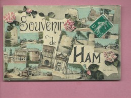 Delcampe - CPA - Souvenir De  Ham  -( Multivue , Multivues ) - Ham