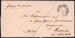 Pommern Germany Poland 1874, Letter From Stargard Pom. To Przedbor - Przedborów, W353 - ...-1860 Prephilately