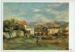 Auguste Renoir, Künstlerkarte, Vue De Cagnes - Autres & Non Classés