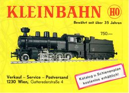 Catalogue KLEINBAHN 1982 Infoblatt Bewährt Seit über 35 Jahren  HO 1/87 - Alemania