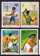 2017-0526 Guinea 1974 Boy Scouts Used O - Gebraucht