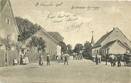 Delcampe - 67 Cpa Bischwiller Bischweiler Hanhofen Animation Attelage 1918 - Bischwiller