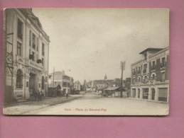 Delcampe - CPA -  Ham - Place Du Général Foy -  (Banque Générale Du Nord ) - Ham