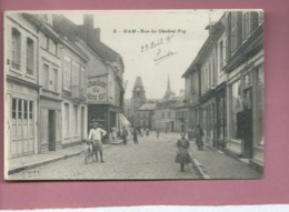 Delcampe - CPA -  Ham -   Rue Du Général Foy - Ham
