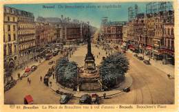 Delcampe - BRUXELLES - La Place De Brouckère Vue à Vol D'oiseau - Plätze