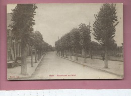 Delcampe - CPA Abîmée  -  Ham -  Boulevard Du Midi - Ham