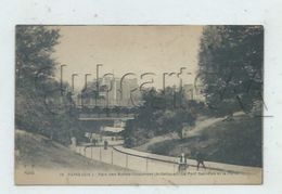 Delcampe - Paris 19ème Arr (75) : Le Pont Sacrétan à L'entrée Des Buttes Chaumont En 1910 (animé) PF. - Paris (19)