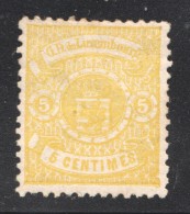 Armoiries 5 Cent. Impr. Locale Prifix 29 (*) - 1859-1880 Stemmi